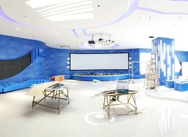合肥赛为智能智慧+展示厅施工接近尾声